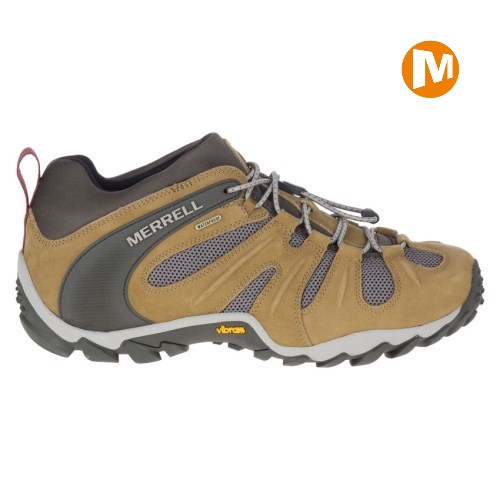 Pánské Trekové Boty Merrell Chameleon 8 Stretch Waterproof Světle Hnědé (CZ. OIESB)